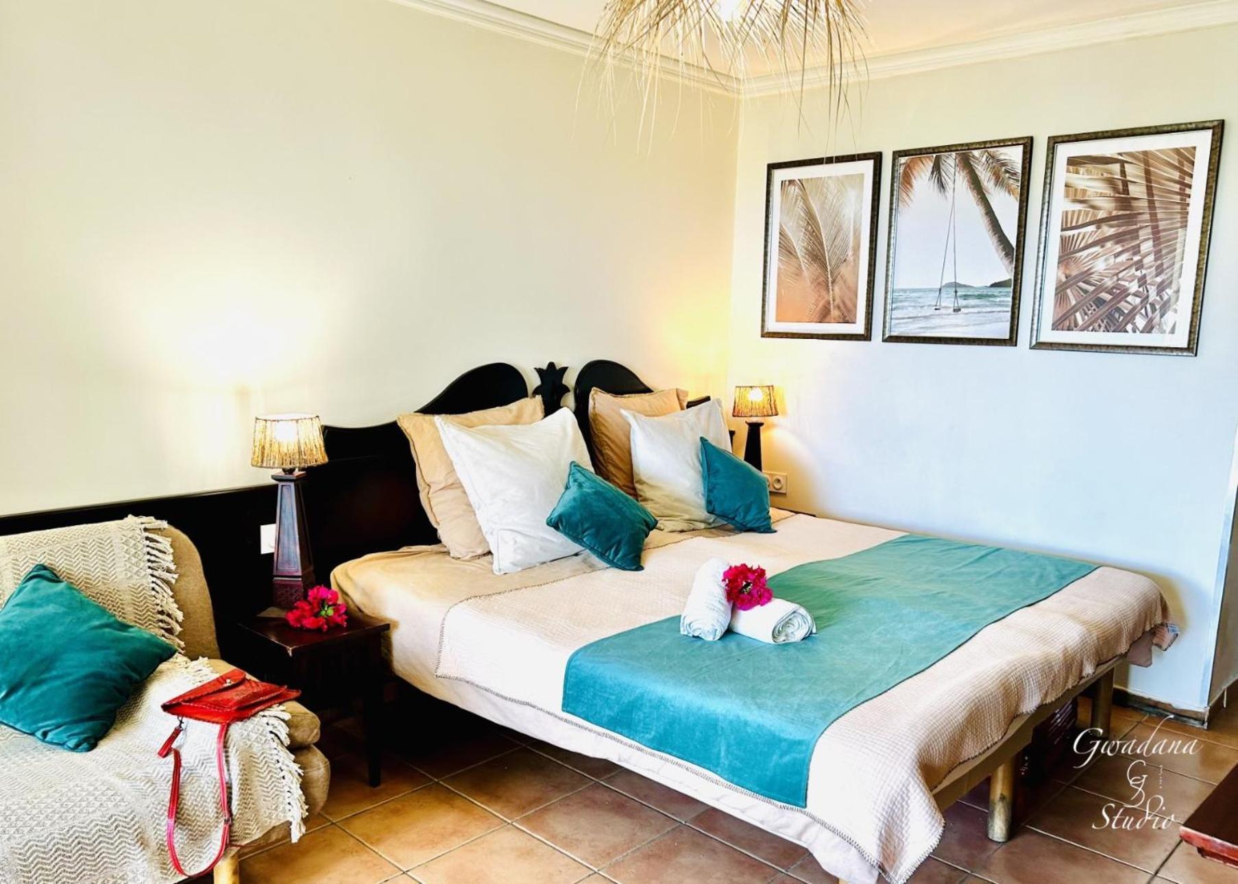 Acces Direct Plage, Vue Mer D'Exception, Les Gwada Studios, Village Vacances Sainte-Anne  Εξωτερικό φωτογραφία