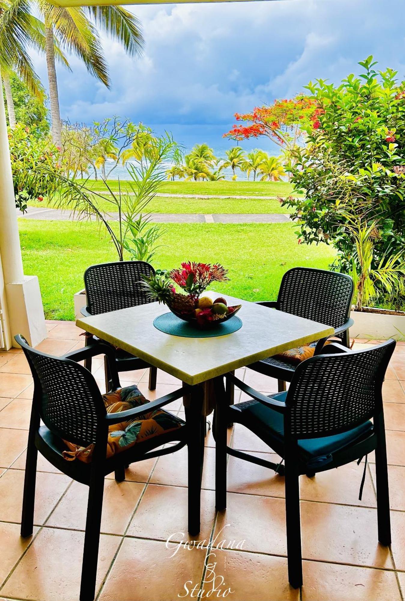 Acces Direct Plage, Vue Mer D'Exception, Les Gwada Studios, Village Vacances Sainte-Anne  Εξωτερικό φωτογραφία